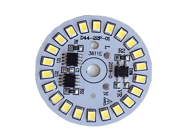 Dimmable-AC 220v Led PCB-1350 Lumens SMD 2835 ενσωματωμένο πρόγραμμα οδήγησης ic Led smart IC-15W Ψυχρο Λευκο - ledmania.gr