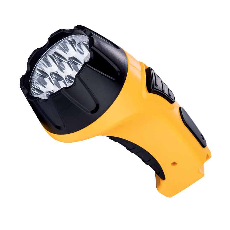E-6630 FLASHLIGHTS 7LED YELLOW - ledmania.gr