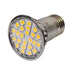 led Σποτ Υψηλης Ισχυος-E27 24smd 5050 120° Με Γυάλινο Κάλυμμα και Αλουμινιο-Ψυχρό Λευκό-1 τεμ. - ledmania.gr