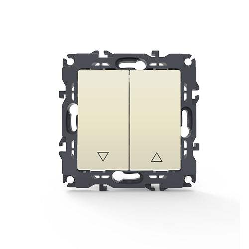 PRIME ΜΠΟΥΤΟΝ ΡΟΛΛΩΝ ΜΕ ΚΛΙΠ 1-1P 10A 250VAC IP20 ΙΒΟΥΑΡ - ledmania.gr