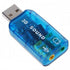 USB κάρτα ήχου No brand 5.1, 3D sound / DEL-17009 - ledmania.gr