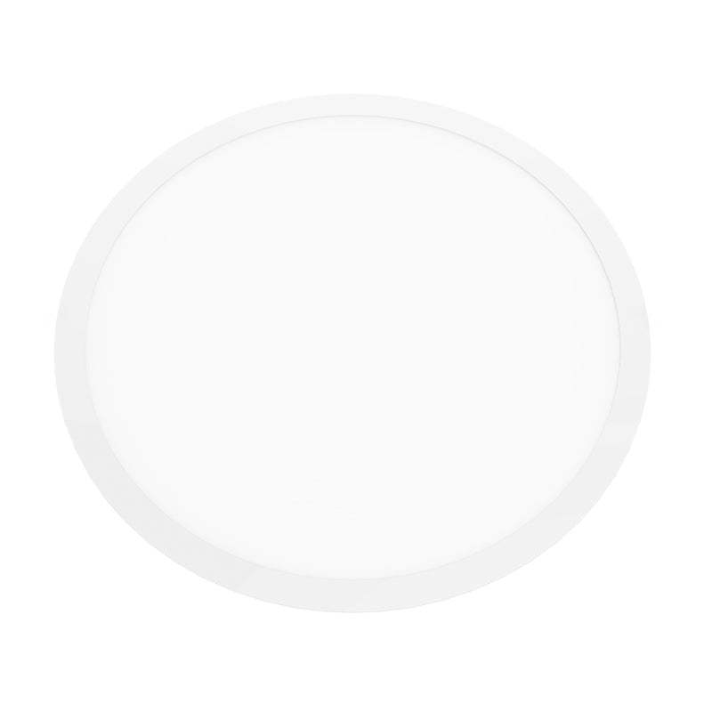 LED SLIM PANEL WHITE ROUND REC. 48W 6500K 3800Lm Φ600 230V Ra80 - ledmania.gr