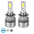 GloboStar® 82003 H7 C6 Line KIT Βασικού Φωτισμού Αυτοκινήτου & Φορτηγού 1st Generation Can-Bus Series LED CREE CXB COB 72W 7600lm DC 8-48V Αδιάβροχο IP65 Ψυχρό Λευκό 6000K - ledmania.gr