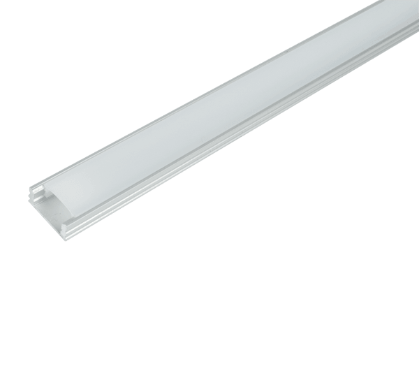 ELM718/1-1000 ΠΡΟΦΙΛ ΑΛΟΥΜΙΝΙΟΥ ΓΙΑ LED ΤΑΙΝΙΑ ΜΕ ΜΑΤ ΑΝΑΚΛΑΣΤΗΡΑ 1M - ledmania.gr