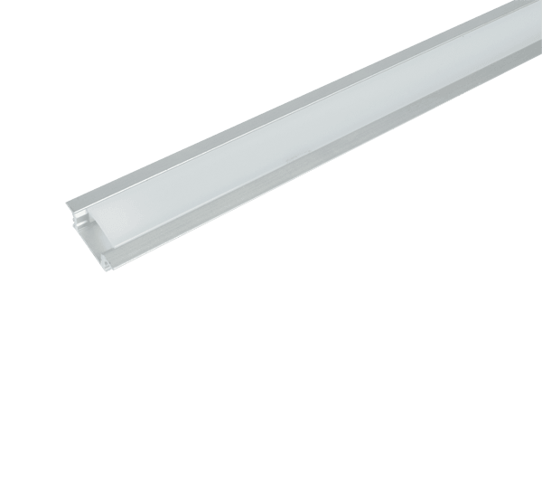 ELM718/2-2000 ΠΡΟΦΙΛ ΑΛΟΥΜΙΝΙΟΥ ΓΙΑ LED ΤΑΙΝΙΑ ΜΕ ΜΑΤ ΑΝΑΚΛΑΣΤΗΡΑ 2M - ledmania.gr