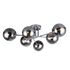 ERMINA CEILING LAMP 6xE14 CHROME/SMOKED GLASS - ledmania.gr