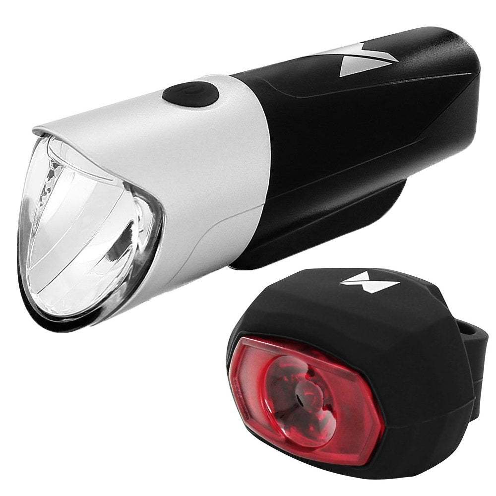 WOZINSKY FRONT BICYCLE LIGHT USB CHARGED (model 71385 XC-215) + REAR BICYCLE LIGHT USB CHARGED (model 71392 XC-186) - ledmania.gr