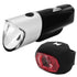 WOZINSKY FRONT BICYCLE LIGHT USB CHARGED (model 71385 XC-215) + REAR BICYCLE LIGHT USB CHARGED (model 71392 XC-186) - ledmania.gr