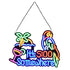 GloboStar® 85854 Φωτιστικό Ταμπέλα Φωτεινή Επιγραφή NEON LED Σήμανσης ITS 5:00 SOMEWHERE PARROT 30W AC 230V με Διακόπτη On/Off Ροζ - Γαλάζιο - Κίτρινο - Πράσινο - Κόκκινο - ledmania.gr