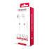 FOREVER  SE-410 EARPHONES WHITE - ledmania.gr