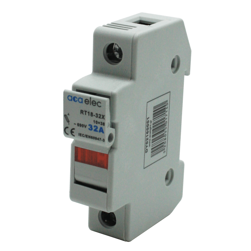 FUSE DISCONNECTOR 10.3X38 1P 6-32A - ledmania.gr