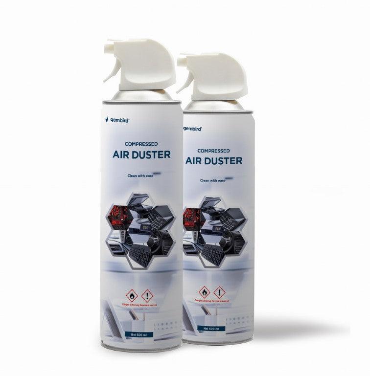 GEMBIRD COMPRESSED AIR DUSTER FLAMMABLE 600ML - ledmania.gr