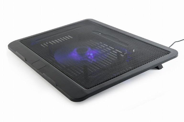GEMBIRD COOLING STAND 15 QUIET LED FAN NBS-1F15-04" - ledmania.gr