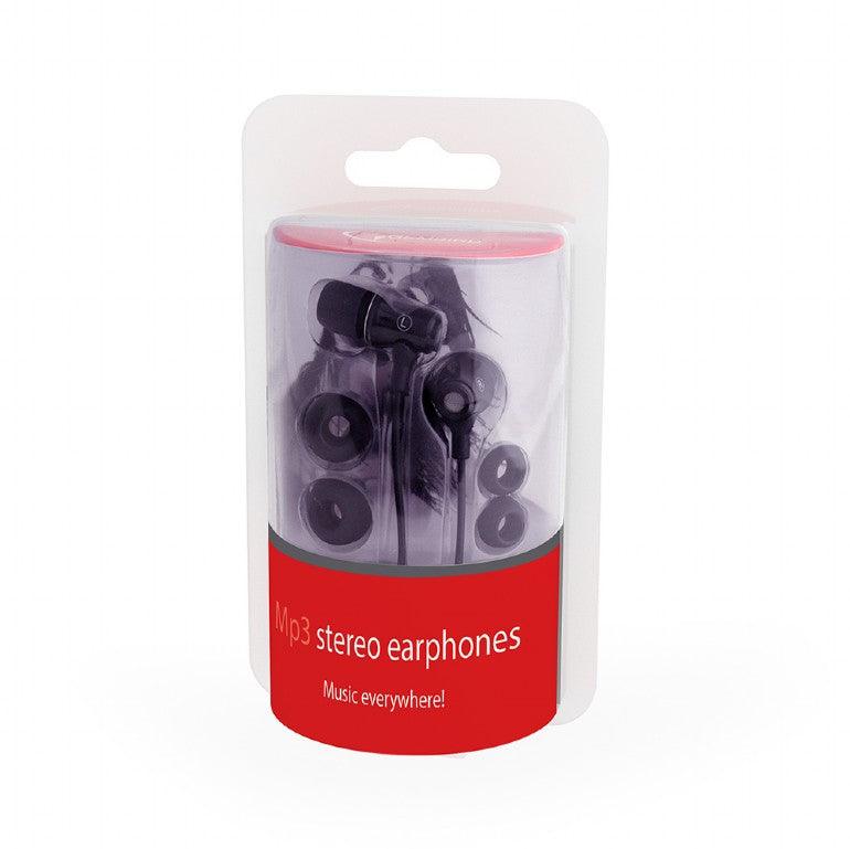 GEMBIRD MP3-EP01B MP3 STEREO EARPHONES GOLD-PLATED 3.5MM - ledmania.gr