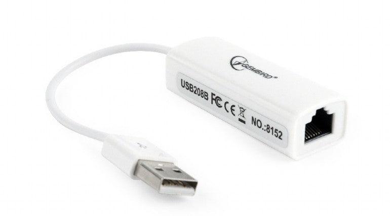 GEMBIRD NIC-U2-02 USB 2.0 προσαρμογέας LAN - ledmania.gr