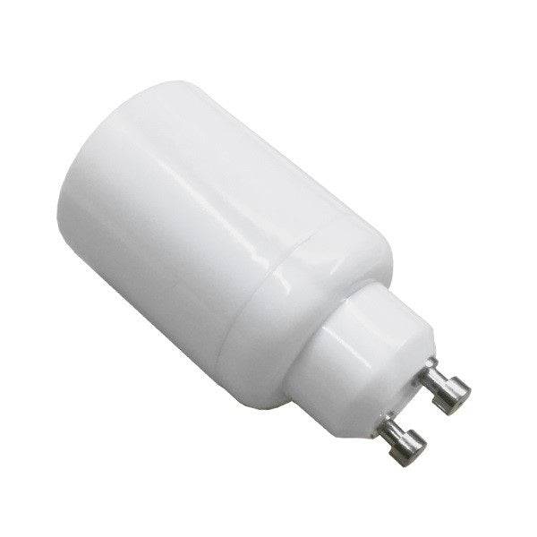 GloboStar 78954 Πλαστικός Αντάπτορας από GU10 σε E27 - ledmania.gr