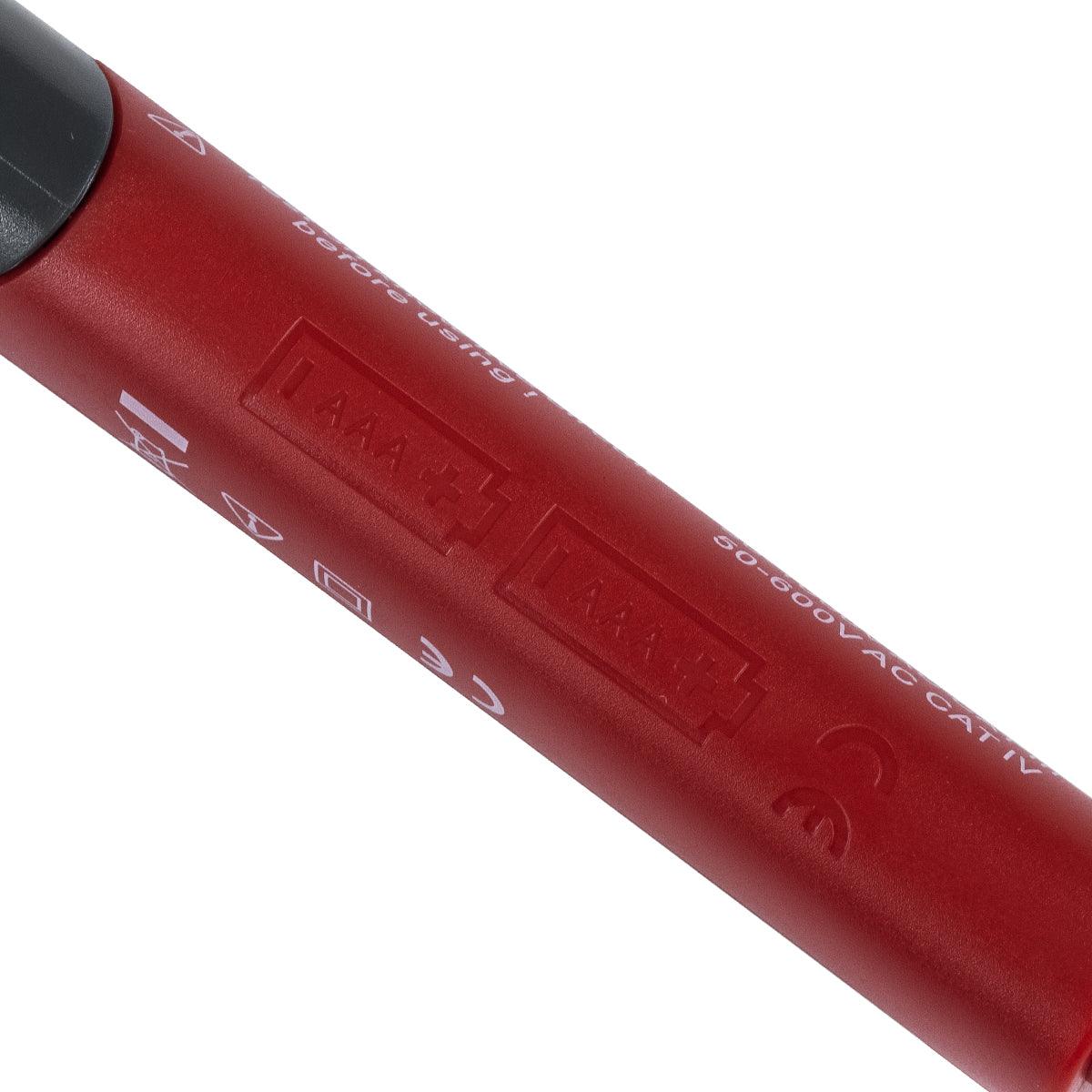 GloboStar 79991 Επαγγελματικός Ανιχνευτής Τάσης ΑC - Voltage Detector Χωρίς Επαφή 50-1000V με Φακό LED - Ένδειξη LED - Ένδειξη Ισχύος Σήματος - Εργαλείο Ηλεκτρολόγου - ledmania.gr