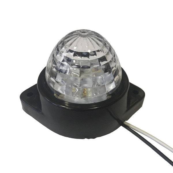 GloboStar® 115404 Πλευρικά Φώτα Όγκου Φορτηγών BULLET LED 6 SMD DC 24V Αδιάβροχο IP66 Ψυχρό Λευκό 6000K - ledmania.gr