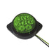 GloboStar® 115413 Πλευρικά Φώτα Όγκου Φορτηγών FLAT BULLET LED 7 SMD DC 24V Αδιάβροχο IP66 Πράσινο - ledmania.gr
