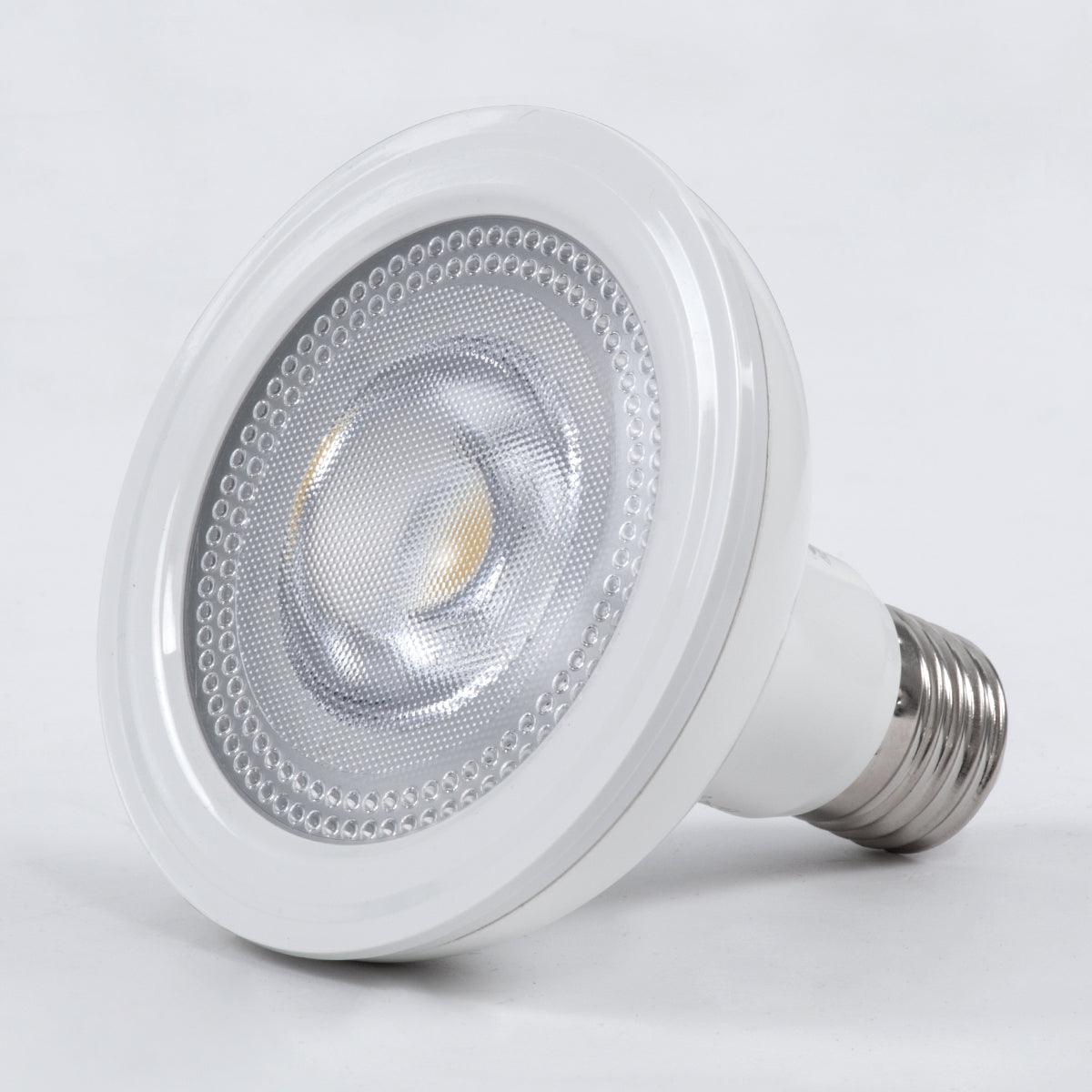 GloboStar® 60095 Λάμπα LED E27 PAR30 Σποτ 15W 1410lm 12° AC 220-240V IP20 Φ9.5 x Υ9.5cm Θερμό Λευκό 2700K Dimmable - 3 Years Warranty - ledmania.gr