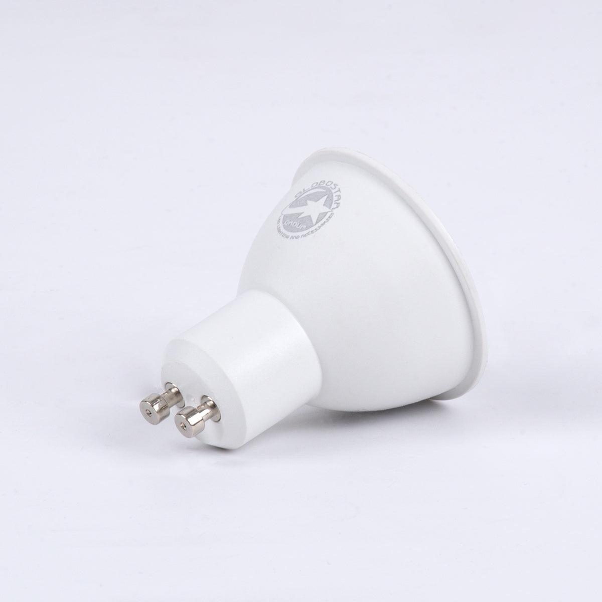GloboStar® 60096 Σποτ LED GU10 MR16 4W 400lm 120° AC 220-240V IP20 Φ5 x Υ5.8cm Ψυχρό Λευκό 6000K - 3 Years Warranty - ledmania.gr