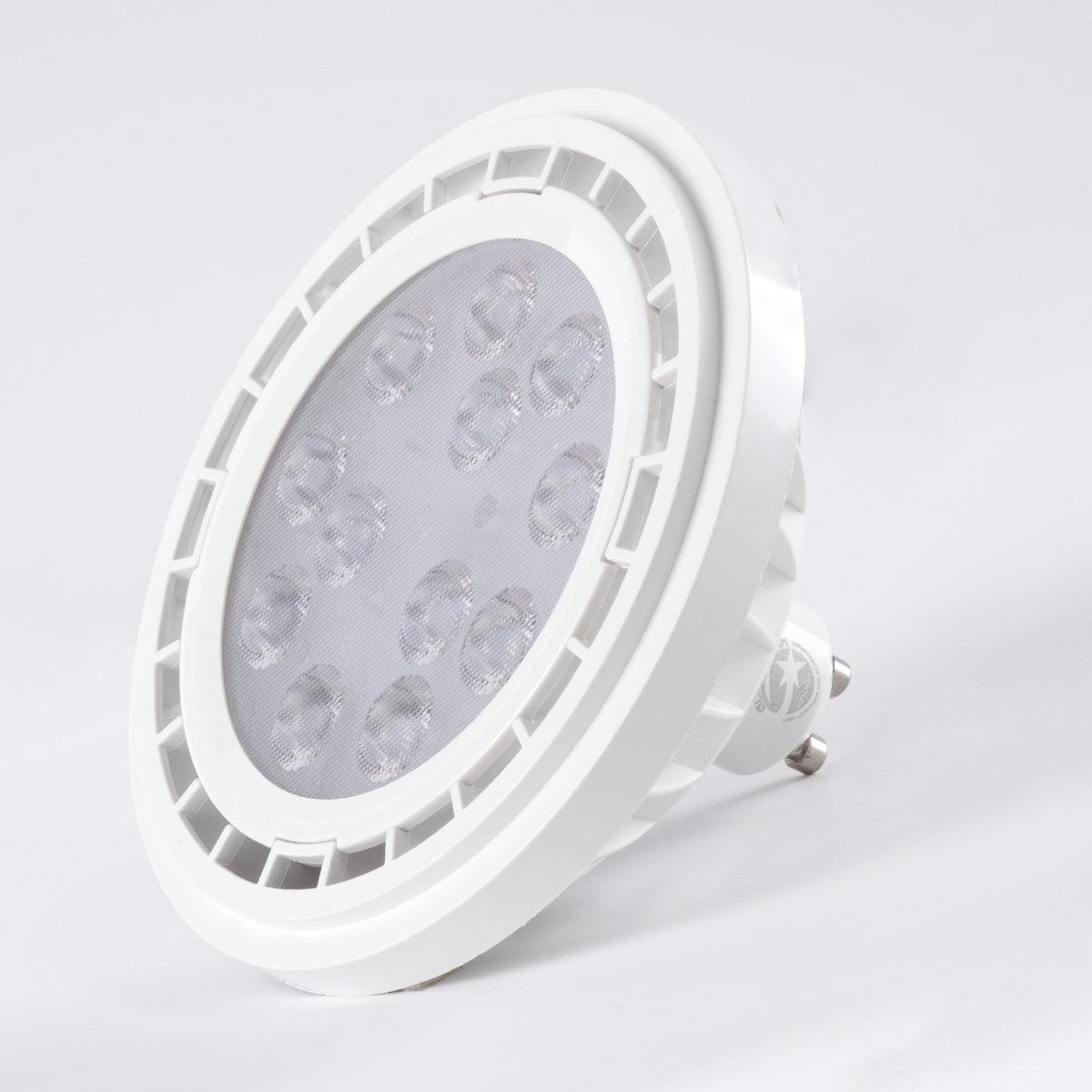 GloboStar® 60124 Σποτ LED GU10 AR111 12W 1356lm 36° AC 220-240V IP20 Φ11 x Υ6.6cm Φυσικό Λευκό 4500K - 3 Years Warranty - ledmania.gr