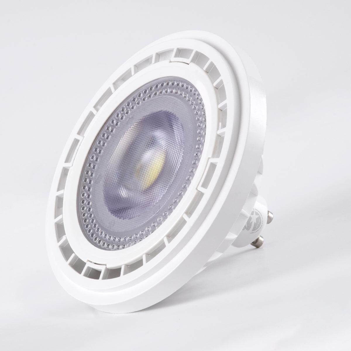 GloboStar® 60126 Σποτ LED GU10 AR111 15W 1740lm 12° AC 220-240V IP20 Φ11 x Υ6.6cm Ψυχρό Λευκό 6000K - 3 Years Warranty - ledmania.gr
