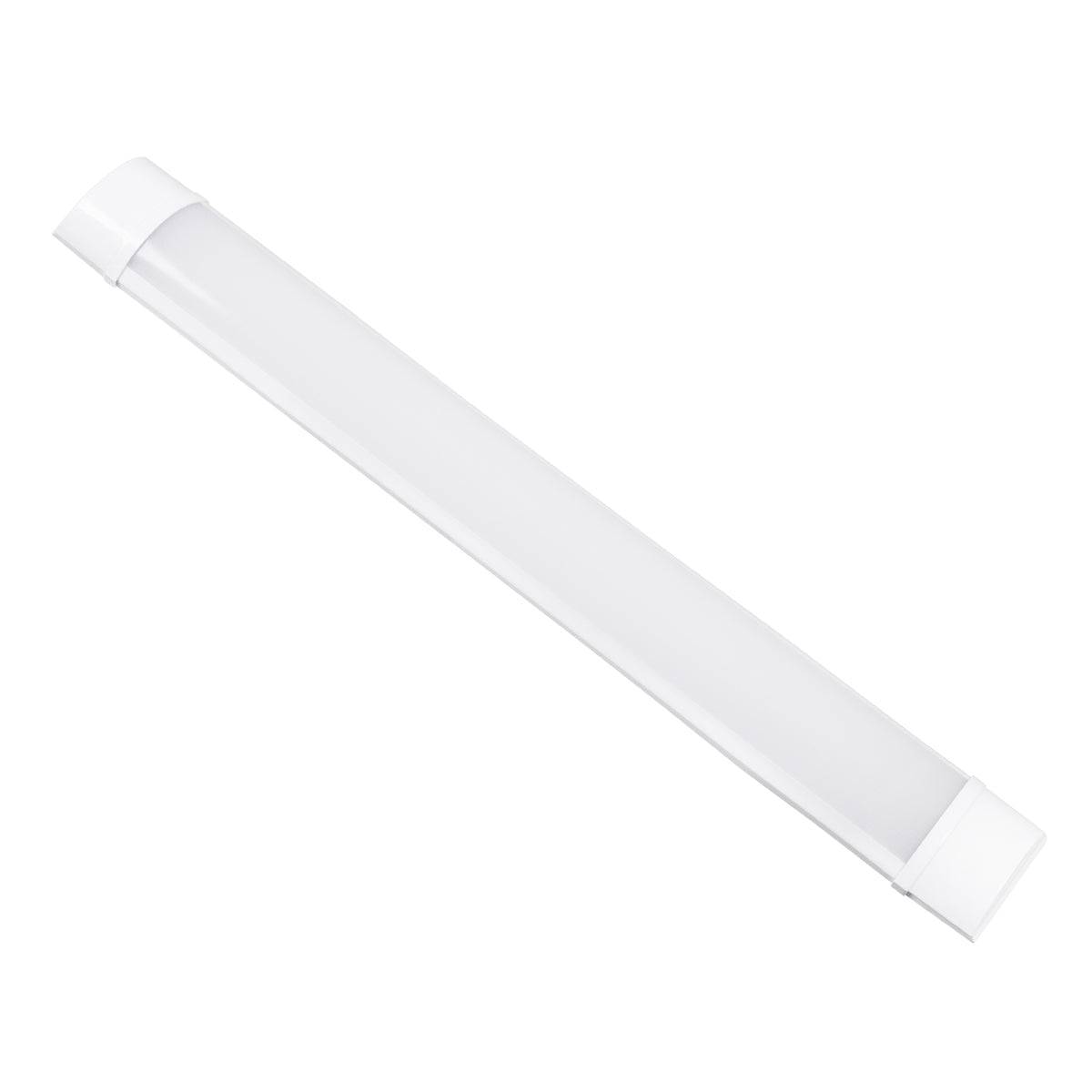 GloboStar® 60155 LED Γραμμικό Βιομηχανικό Φωτιστικό Tri-Proof 60cm 20W 1886lm 120° AC 220-240V Αδιάβροχο IP65 Μ60 x Π7.5 x Υ2.5cm Ψυχρό Λευκό 6000K - ledmania.gr