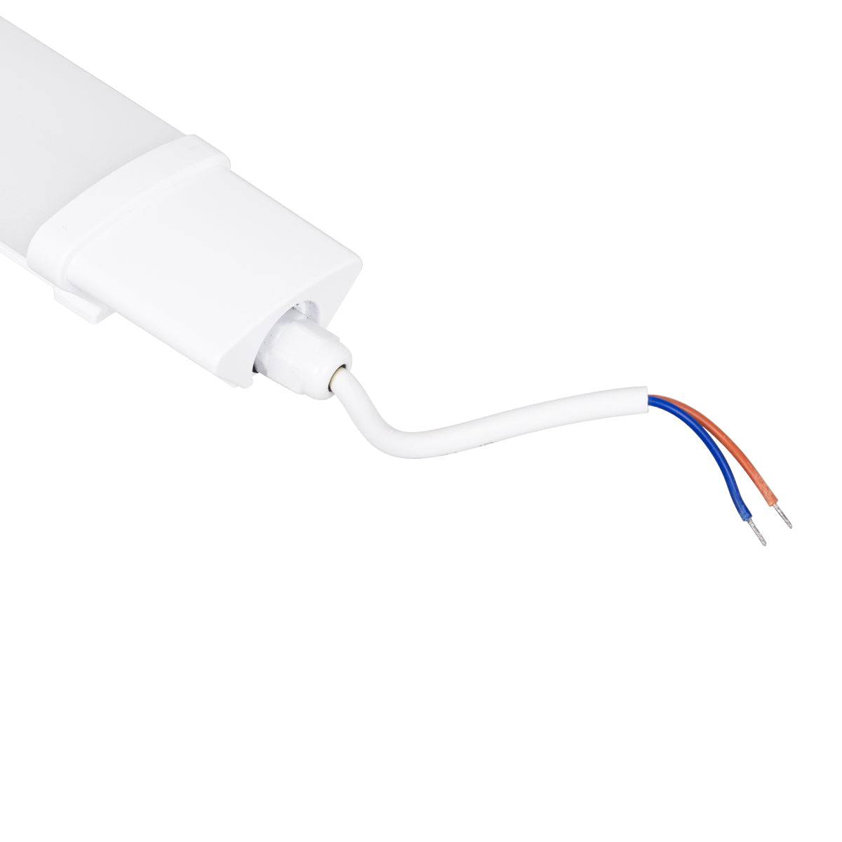 GloboStar® 60161 LED Γραμμικό Βιομηχανικό Φωτιστικό Tri-Proof 60cm 18W 2006lm 120° AC 220-240V Αδιάβροχο IP65 Μ60 x Π6 x Υ4cm Ψυχρό Λευκό 6000K - 3 Years Warranty - ledmania.gr