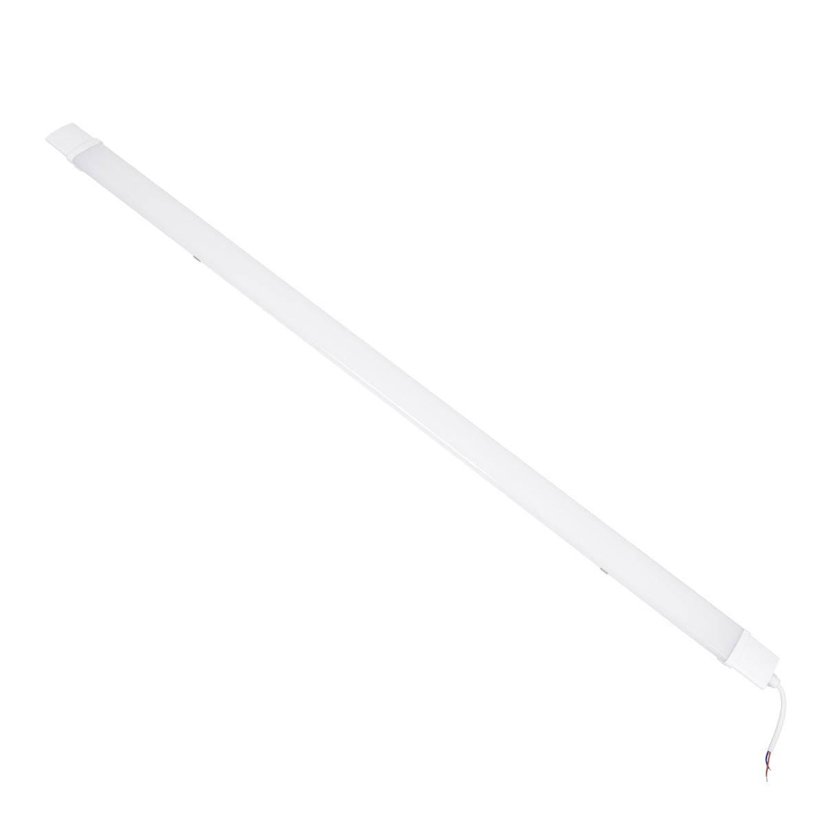 GloboStar® 60166 LED Γραμμικό Βιομηχανικό Φωτιστικό Tri-Proof 120cm 36W 3916lm 120° AC 220-240V Αδιάβροχο IP65 Μ120 x Π6 x Υ4cm Θερμό Λευκό 2700K - 3 Years Warranty - ledmania.gr