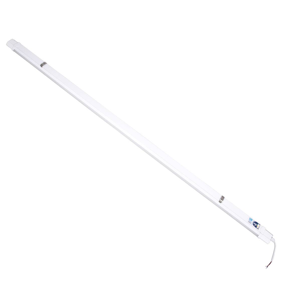 GloboStar® 60169 LED Γραμμικό Βιομηχανικό Φωτιστικό Tri-Proof 150cm 55W 6006lm 120° AC 220-240V Αδιάβροχο IP65 Μ150 x Π6 x Υ4cm Θερμό Λευκό 2700K - 3 Years Warranty - ledmania.gr