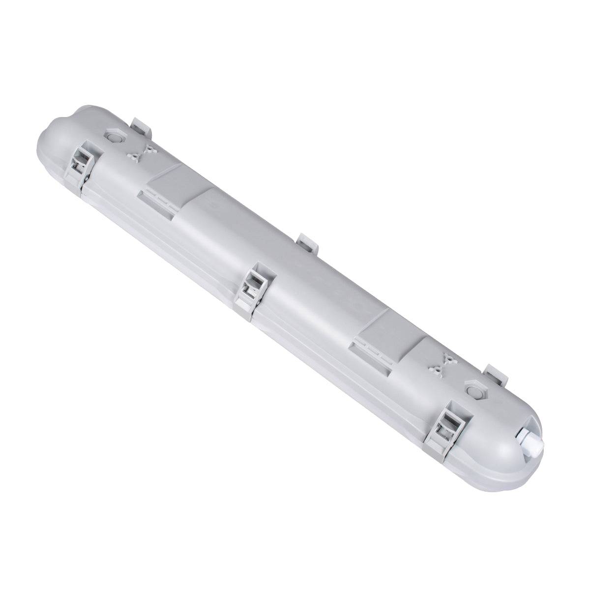 GloboStar® 60170 LED Γραμμικό Βιομηχανικό Φωτιστικό Tri-Proof 60cm 24W 2785lm 120° AC 220-240V Αδιάβροχο IP65 Μ60 x Π10.5 x Υ8cm Ψυχρό Λευκό 6000K - 3 Years Warranty - ledmania.gr