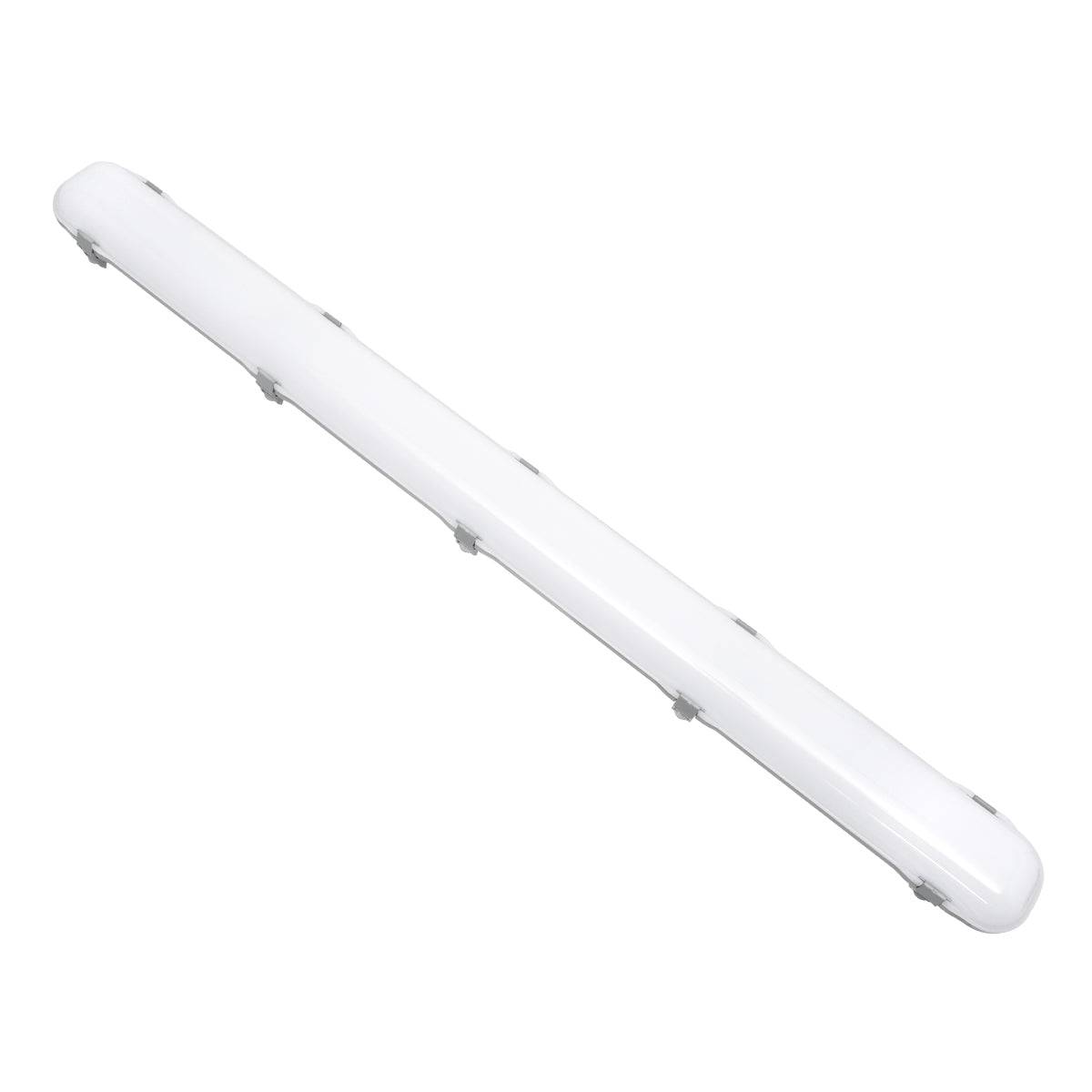 GloboStar® 60173 LED Γραμμικό Βιομηχανικό Φωτιστικό Tri-Proof 120cm 48W 5617lm 120° AC 220-240V Αδιάβροχο IP65 Μ120 x Π6 x Υ4cm Ψυχρό Λευκό 6000K - 3 Years Warranty - ledmania.gr