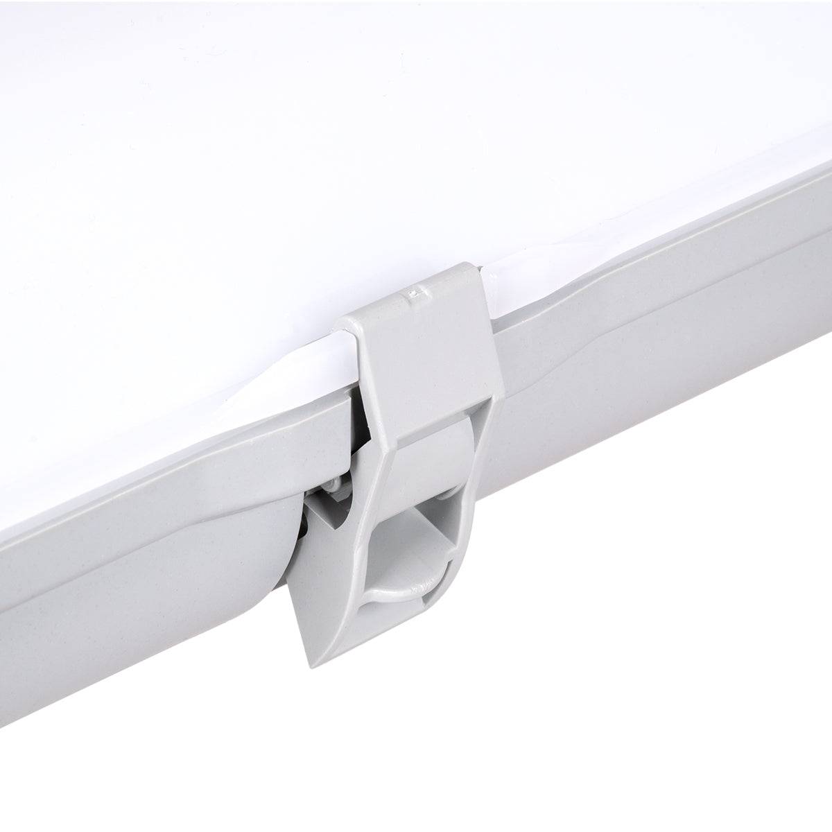 GloboStar® 60173 LED Γραμμικό Βιομηχανικό Φωτιστικό Tri-Proof 120cm 48W 5617lm 120° AC 220-240V Αδιάβροχο IP65 Μ120 x Π6 x Υ4cm Ψυχρό Λευκό 6000K - 3 Years Warranty - ledmania.gr