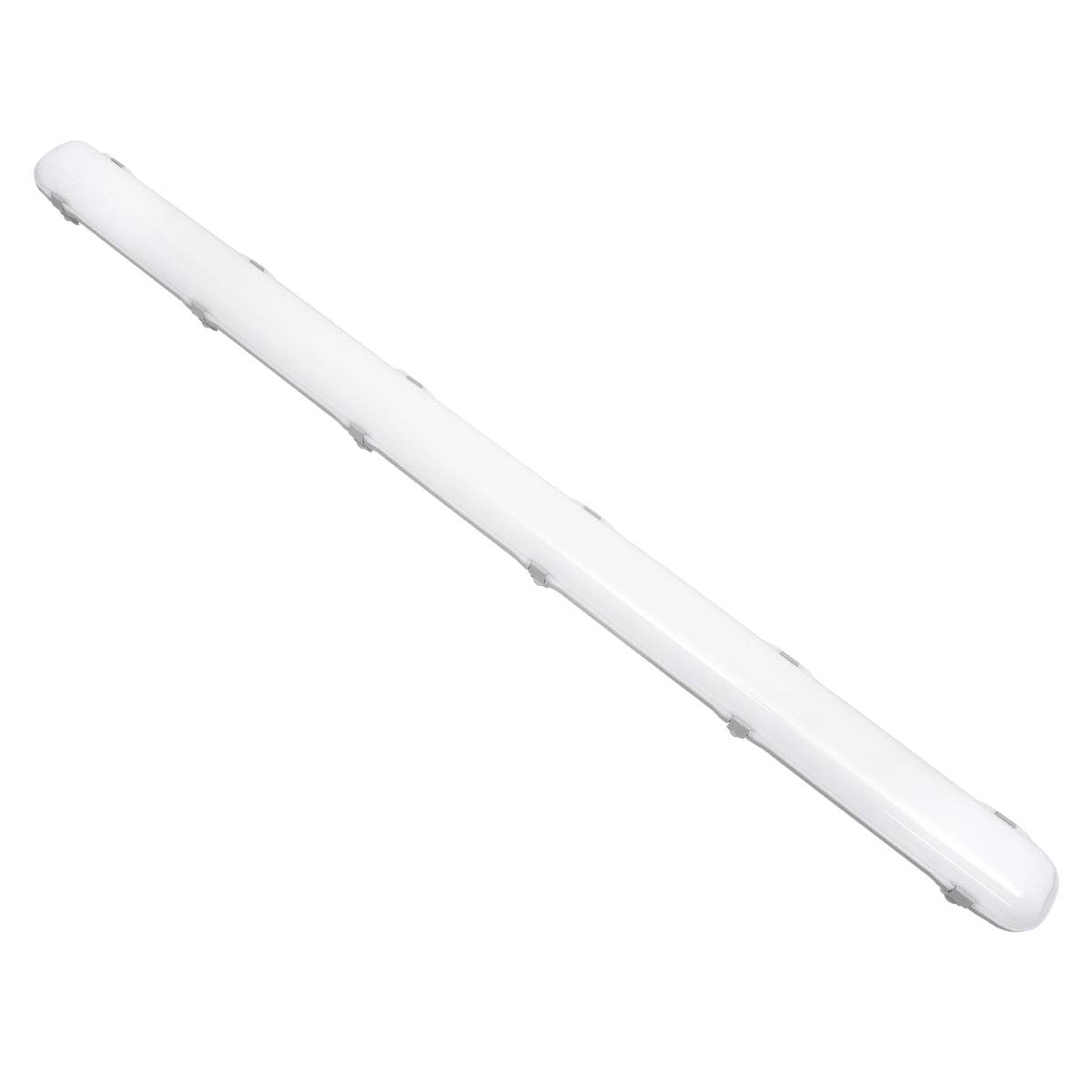 GloboStar® 60178 LED Γραμμικό Βιομηχανικό Φωτιστικό Tri-Proof 150cm 72W 8162lm 120° AC 220-240V Αδιάβροχο IP65 Μ150 x Π6 x Υ4cm Θερμό Λευκό 2700K - 3 Years Warranty - ledmania.gr