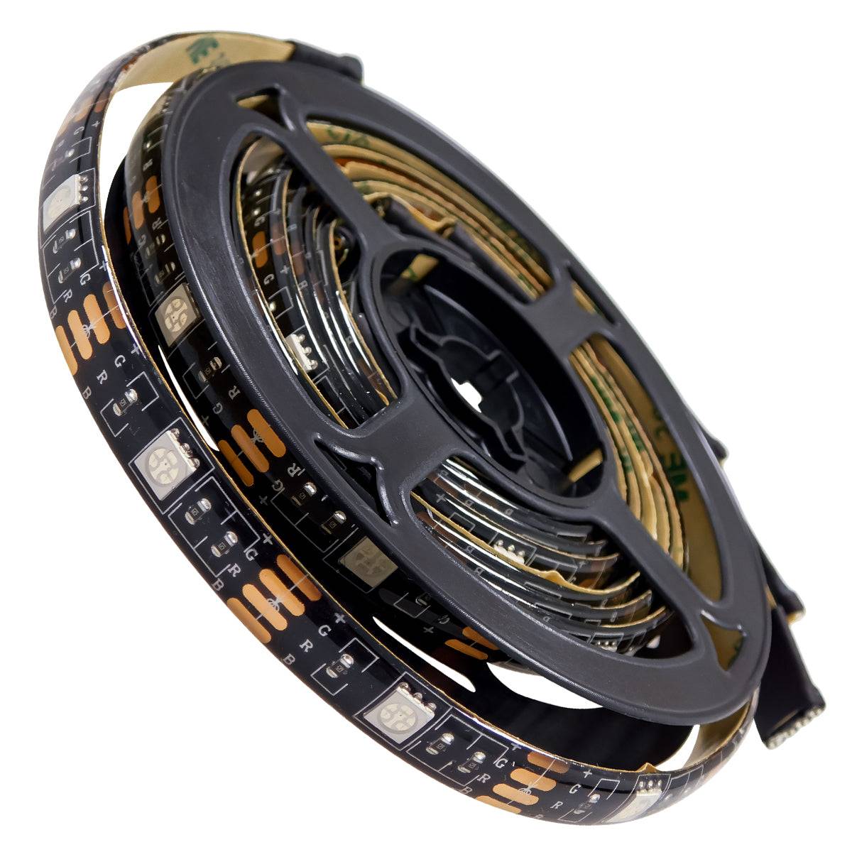 GloboStar® 70406 Σετ Ταινία TV Kit LED RGB SMD 5050 2m (4x50CM) 14.4W/2m 60LED/2m 1454lm/2m 120° USB DC 5V Οπίσθιου Κρυφού Φωτισμού για Τηλεόραση με Ασύρματο Τηλεχειριστήριο Αδιάβροχο IP65 RGB - ledmania.gr