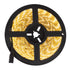 GloboStar® 70412 Σετ Ταινία LED 5m 72W/5m 12V 60LED/m 5050 SMD 1497lm/m 120° Αδιάβροχη IP65 με Ασύρματο Χειριστήριο RF 2.4Ghz και Τροφοδοτικό Θερμό Λευκό 3000K Dimmable - ledmania.gr