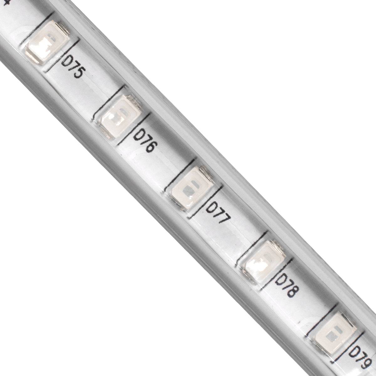 GloboStar® 70506 Slim Ταινία Μονής Σειράς Epistar LED SMD 2835 1m 12W/m 96LED/m 1572lm/m 120° DC 230V Αδιάβροχη IP68 Μπλε Dimmable - ledmania.gr