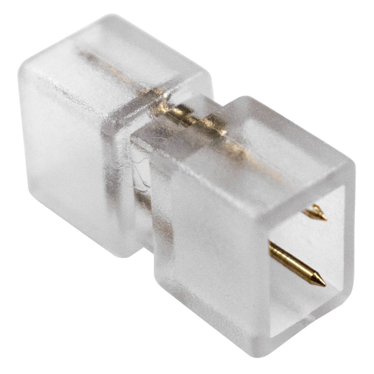 GloboStar® 70530 Σύνδεσμος I με Καρφάκια Slim Ταινίας Μονής Σειράς LED 2 Pin - ledmania.gr