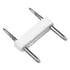 GloboStar® 70544 Σύνδεσμος Καρφάκι Wide Ταινίας Διπλής Σειράς LED 2 Pin - ledmania.gr
