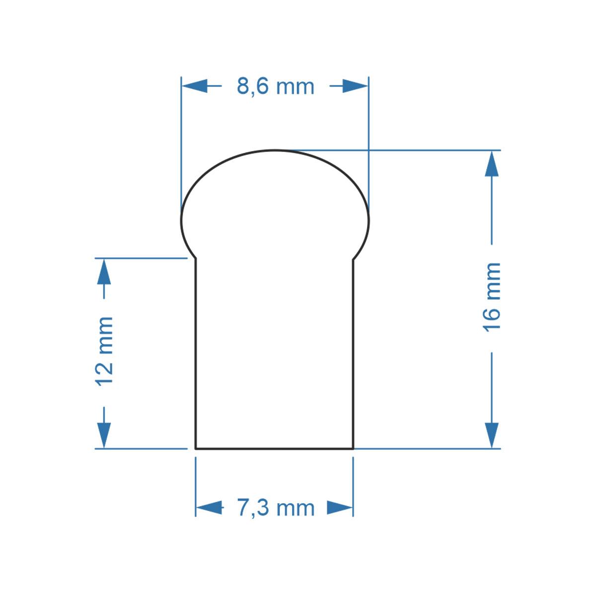 GloboStar® 70566 OVALE 120° Degree Neon Flex Epistar LED SMD 2835 1m 12W/m 120LED/m 1212lm/m 120° DC 24V Αδιάβροχη IP68 Gold - Ultra Θερμό 2200K Dimmable - ledmania.gr