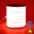 GloboStar® 70583 TUBE 360° Degree Neon Flex Epistar LED SMD 2835 1m 12W/m 120LED/m 1212lm/m 360° DC 24V Αδιάβροχη IP68 Κόκκινο Dimmable - ledmania.gr