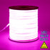 GloboStar® 70587 TUBE 360° Degree Neon Flex Epistar LED SMD 2835 1m 12W/m 120LED/m 1212lm/m 360° DC 24V Αδιάβροχη IP68 Ροζ Dimmable - ledmania.gr