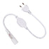 GloboStar® 70632 Μεταλλάκτης Τροφοδοσίας AC/DC 230V Αδιάβροχος IP68 για TUBE 360° Degree Neon Flex LED DC 230V 2 Pin Max 1500W - Έως 100 Μέτρα - ledmania.gr