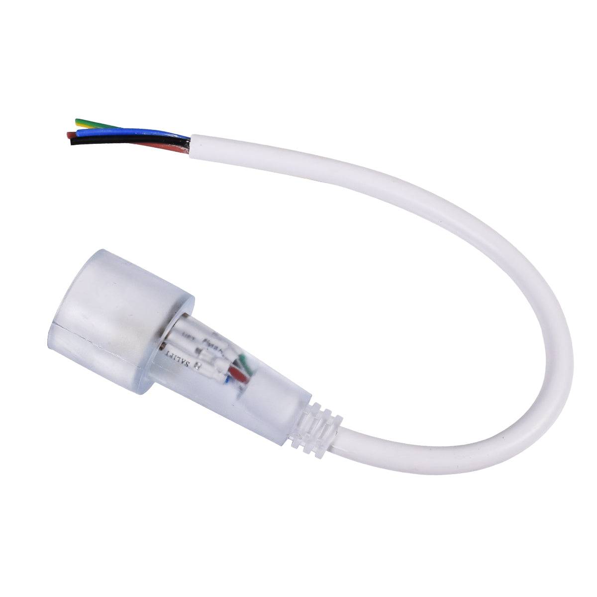 GloboStar® 70634 Καλώδιο Τροφοδοσίας για TUBE 360° Degree Neon Flex LED 24V RGB 4 Pin Αδιάβροχο IP68 - ledmania.gr