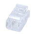 GloboStar® 70683 Ενωτικός Σύνδεσμος για Μονόχρωμη Ταινία LED 8mm 2 PIN σε Μονόχρωμη Ταινία LED 8mm 2 PIN Μ1.7 x Π1.1 x Υ0.7cm Διάφανο - ledmania.gr
