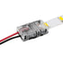 GloboStar® 70714 Ταχυσύνδεσμος Ένωσης IP20 - Strip To Cable Connector για Ένωση 1 x Μονόχρωμης Ταινίας LED Πλάτους 8mm με 1 x Καλώδιο Τροφοδοσίας - ledmania.gr