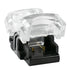 GloboStar® 70715 Αδιάβροχος Ταχυσύνδεσμος Ένωσης IP65 - Strip To Strip Connector για Ένωση 2 x Μονόχρωμες Αδιάβροχες Ταινίες LED Πλάτους 8mm - ledmania.gr