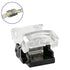 GloboStar® 70719 Αδιάβροχος Ταχυσύνδεσμος Ένωσης IP65 - Strip To Strip Connector για Ένωση 2 x Μονόχρωμες Αδιάβροχες Ταινίες LED Πλάτους 10mm - ledmania.gr