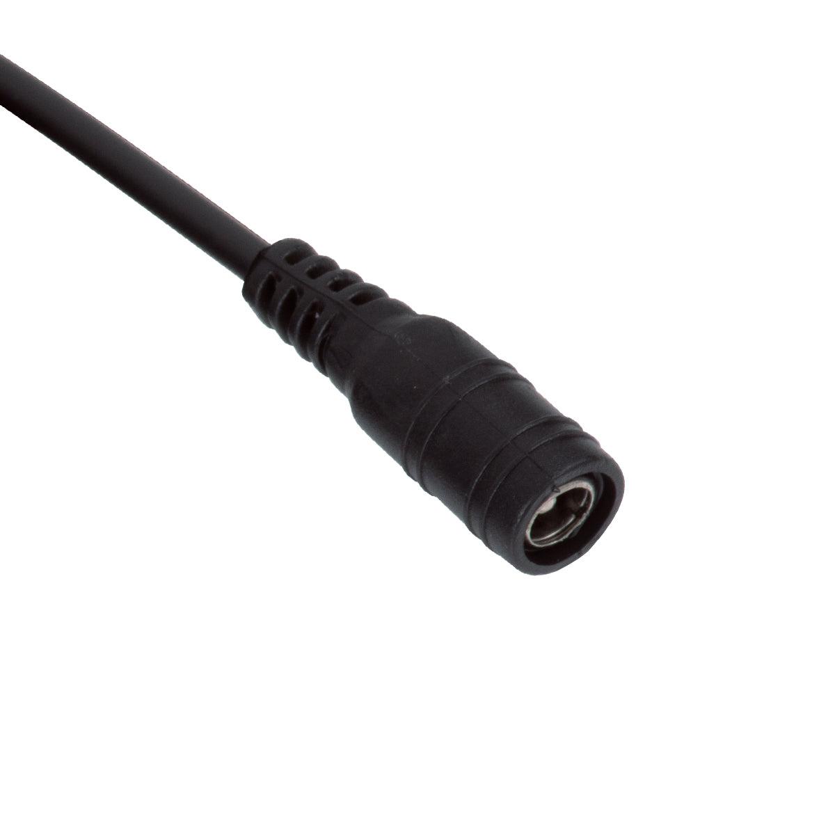 GloboStar® 70745 Καλώδιο Τροφοδοσίας DC Προέκταση 2 Μέτρων από Jack 2.1x5.5mm Male σε Female 2.1x5.5mm Μ200 x Π1.1cm Μαύρο - ledmania.gr